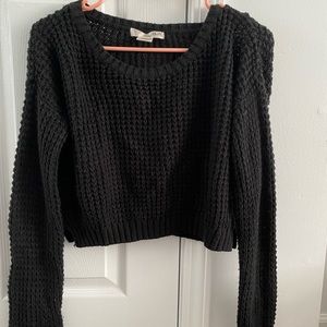 Size medium black sweater